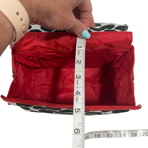 Thirty‎ One Perfect Pet Wristlet in Spotty Black NWOT - Picture 6 of 7